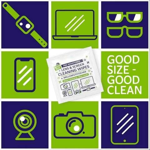 lens cleaning wet wipes