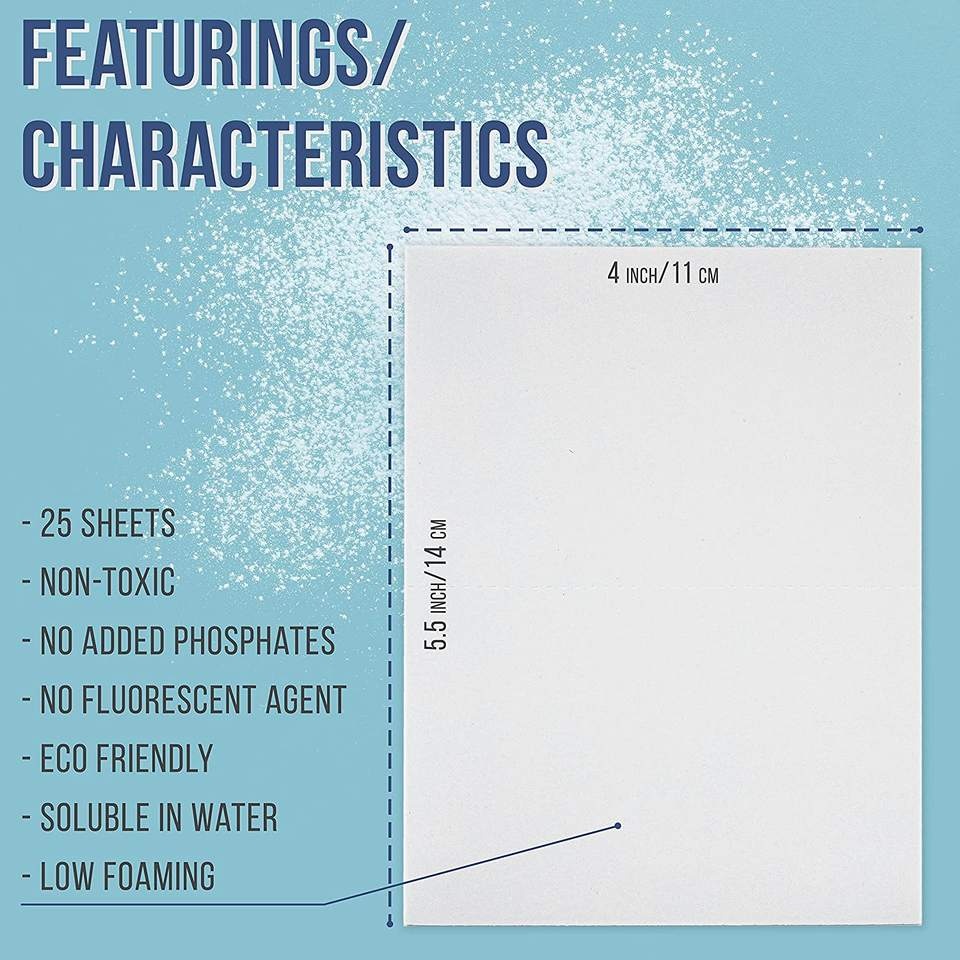 Laundry Detergent sheets