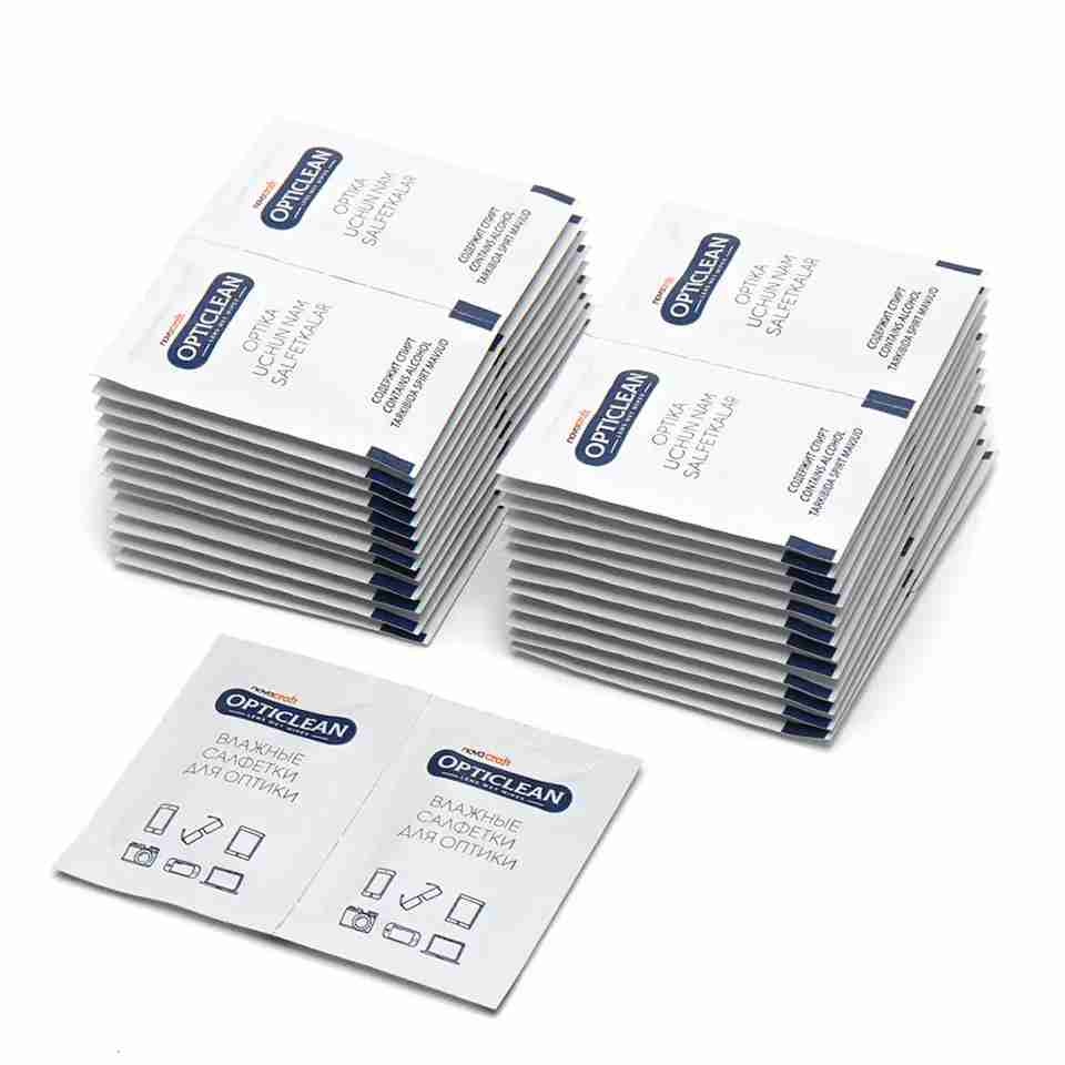 lens cleaning wet wipes