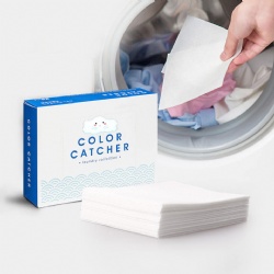 laundry color Trapping catcher sheets