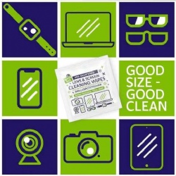 lens cleaning wet wipes